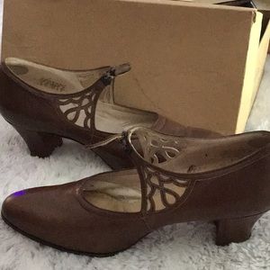 Vintage Dr.A. Reed 1930s shoes beautiful leather rare wow !